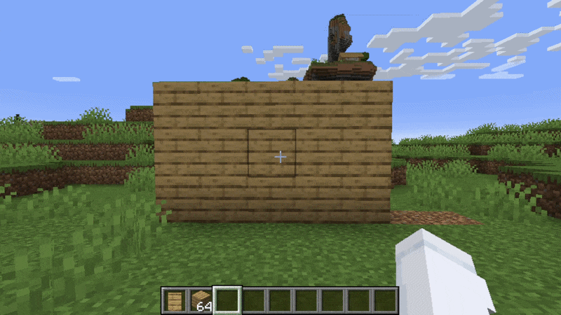 Oak Secret Door