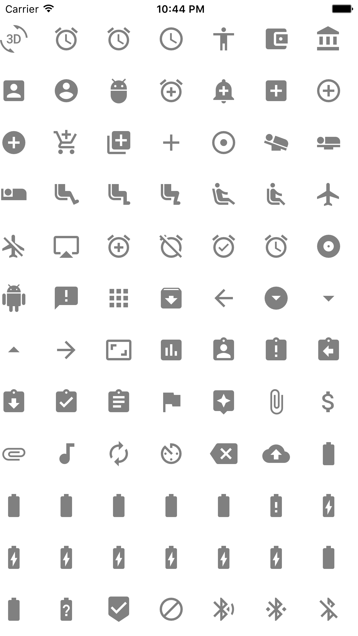 GoogleMaterialIconFont