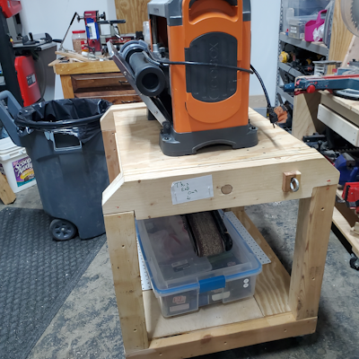 width="100"|Ryobi BDS460 Belt/Disk Sander
