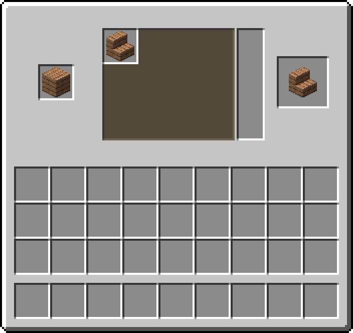 Stonecutter: 1 × Jungle Planks → 1 × Jungle Stairs