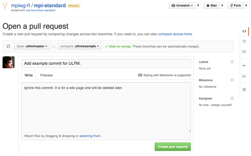 Complete View of Internal Pull Request