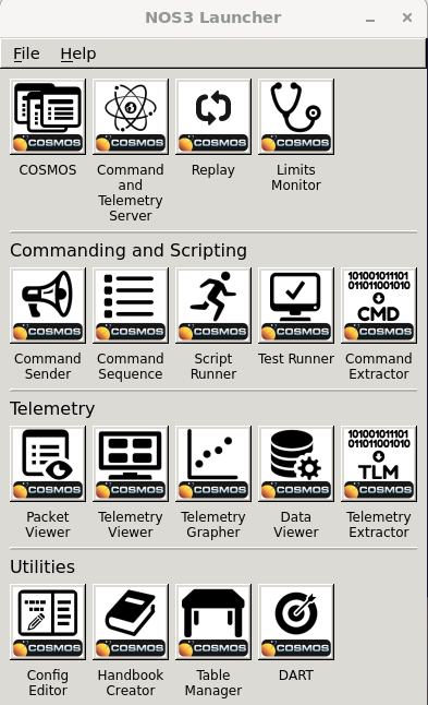 NOS3 COSMOS Launcher