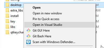 Open cmake project on Visual Studio