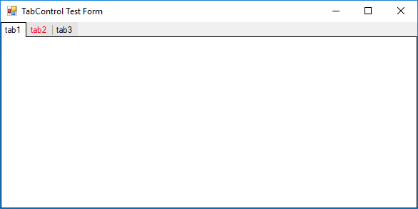 TabControl in Use