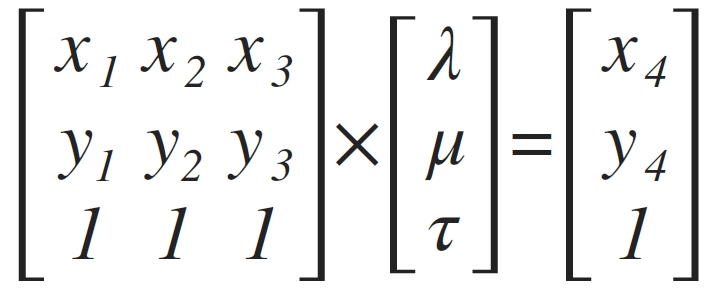 Base Vector Equation