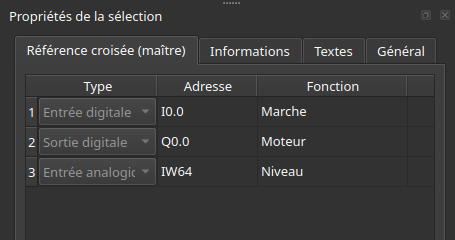 The same table after the fix, Type column dark like the others