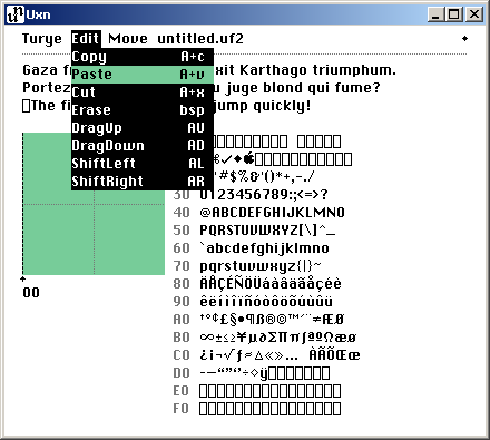 Uxn32 2.0 running Turye