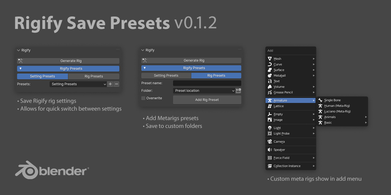 'Example Rig Presets'