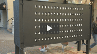 Video: animations on 108-module display