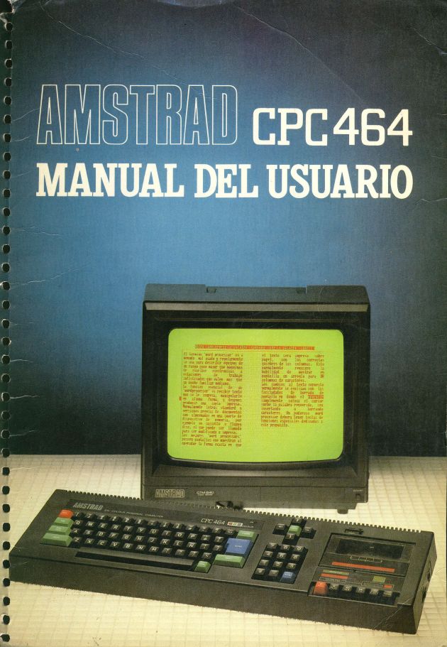 Amstrad CPC464 - Manual del usuario