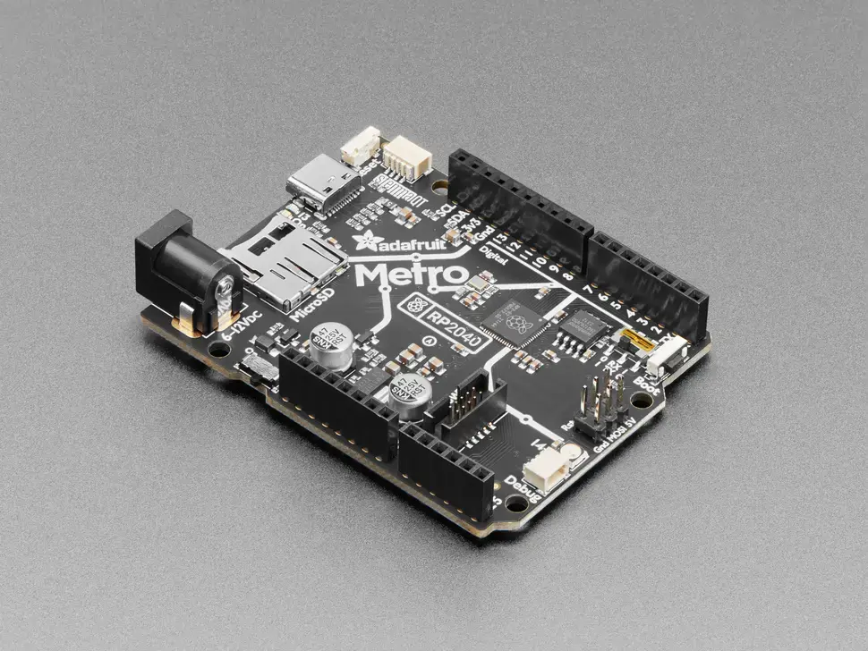 Adafruit Metro RP2040 + W6100 Ethernet Shield