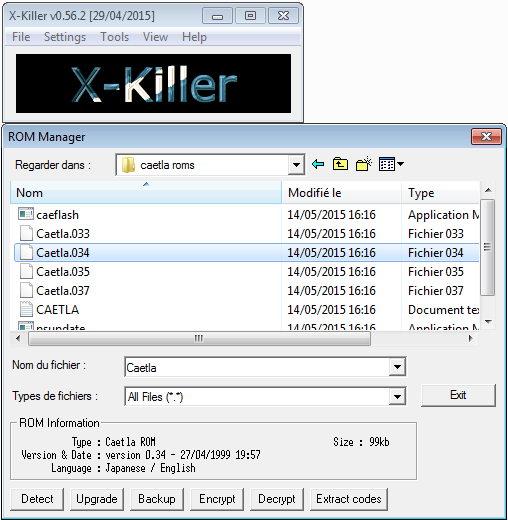 X-killer ROM manager