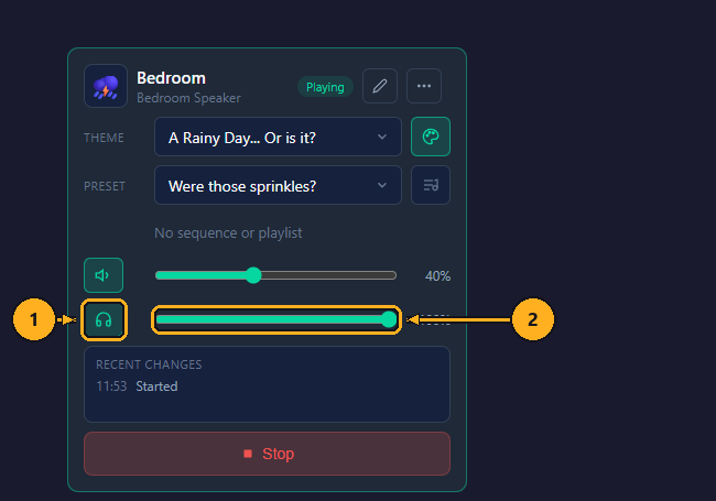 Listen in this browser