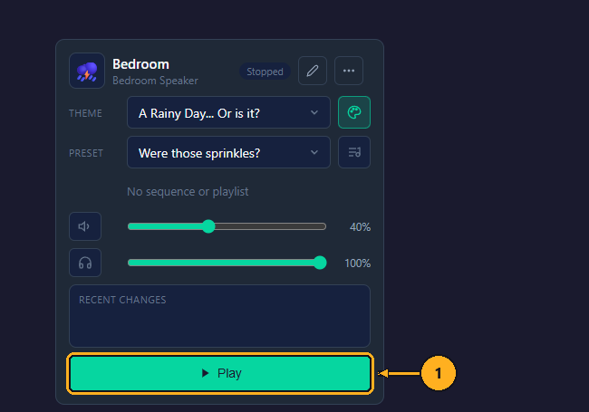 Click Play