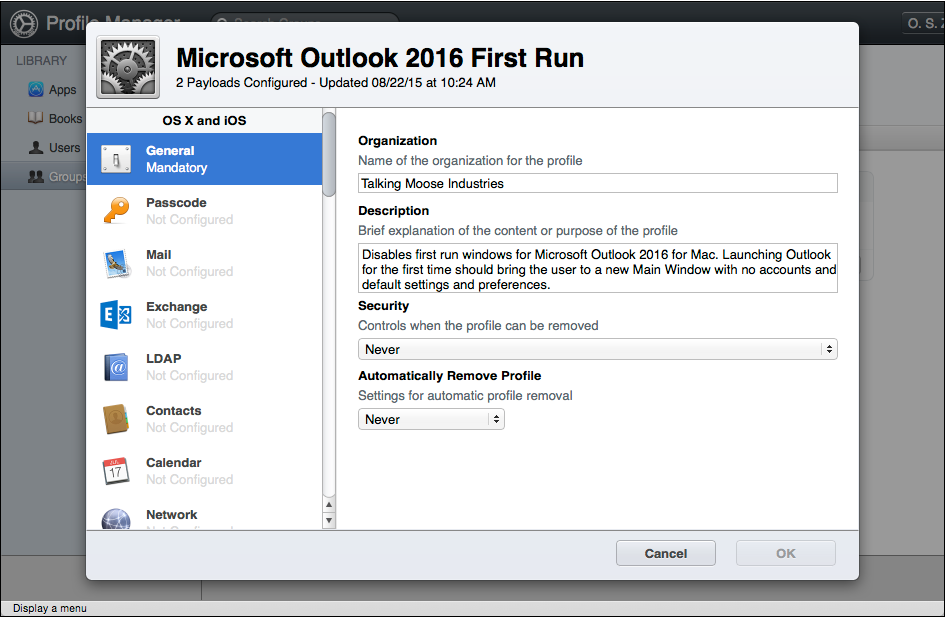 microsoft outlook for mac + exchange server + emails disappear