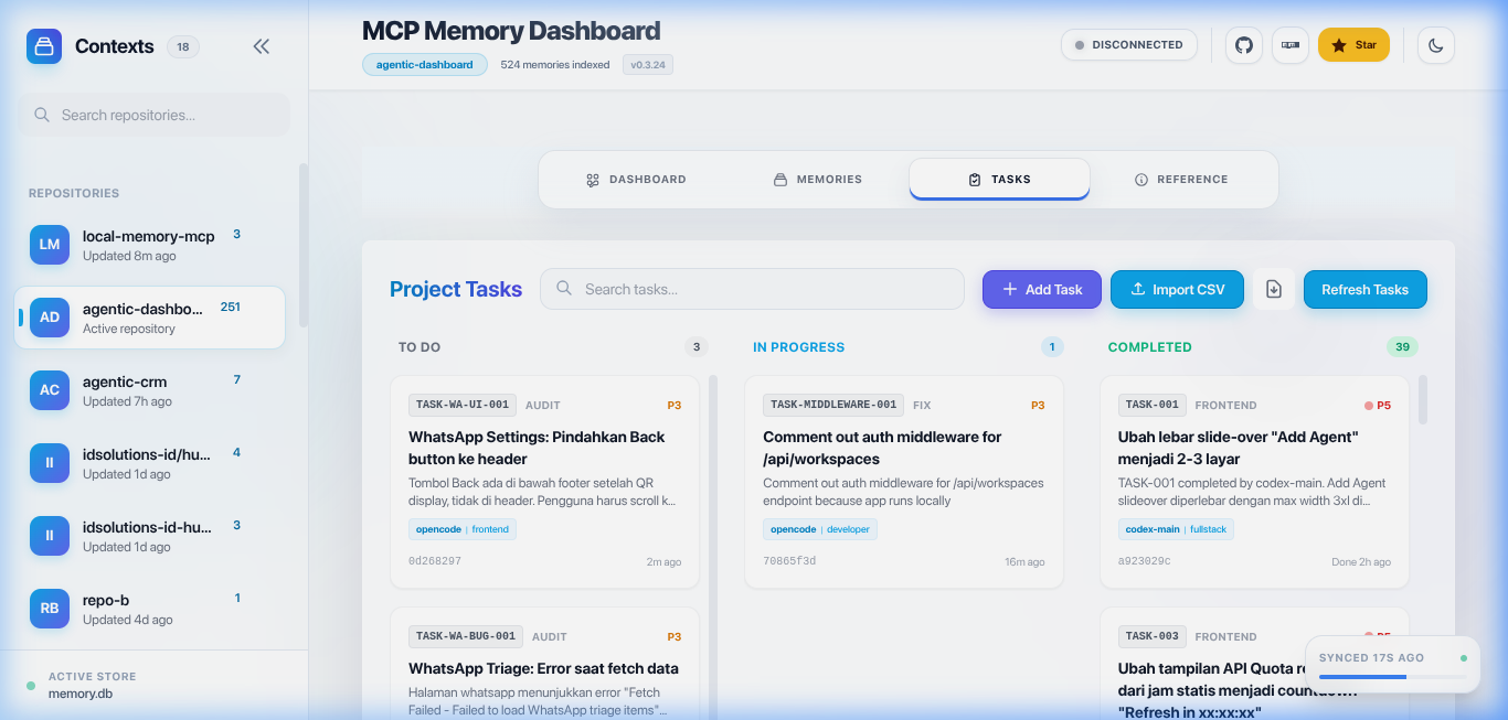 Task Tracking