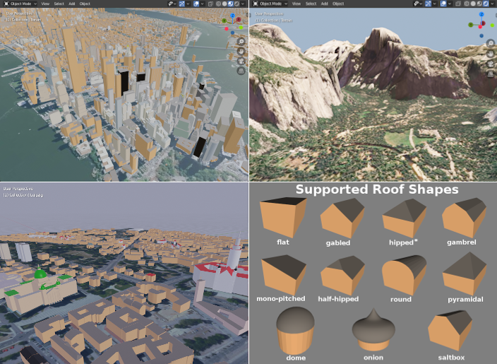 Github Vvoovv Blender Osm One Click Download And Import Of Openstreetmap And Terrain For Blender Global Coverage Source Code Is In The Branch Release - how to load terrain textures into blender building support roblox developer forum