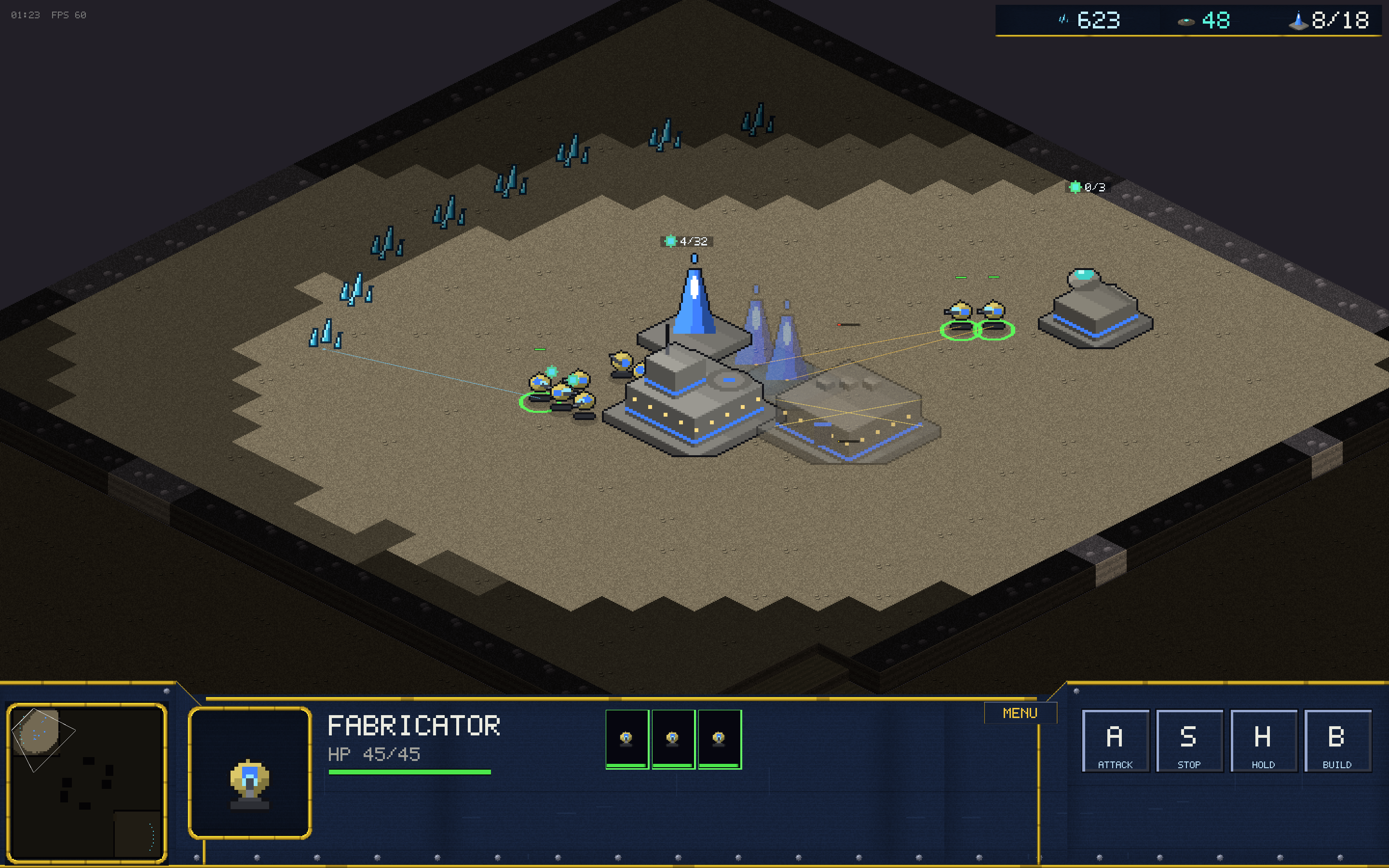 The new command console