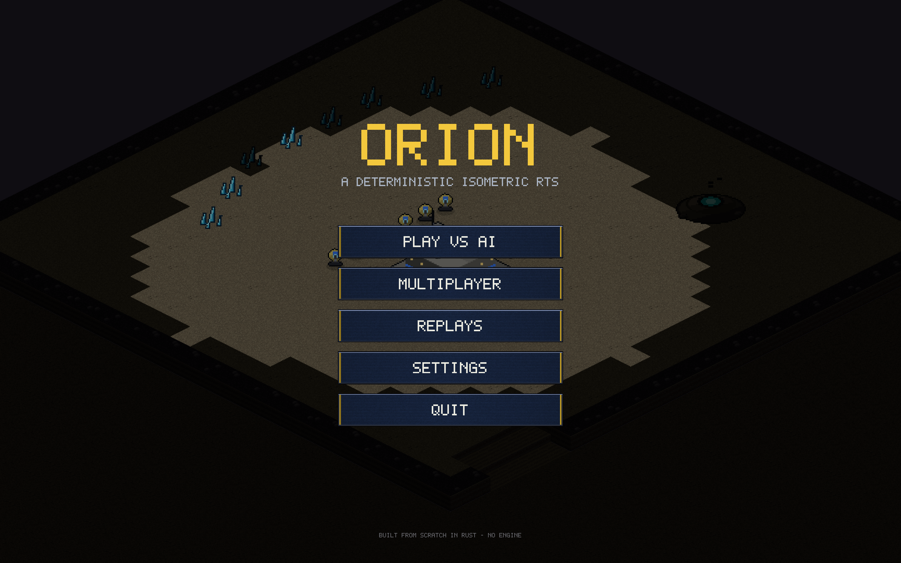 Main menu
