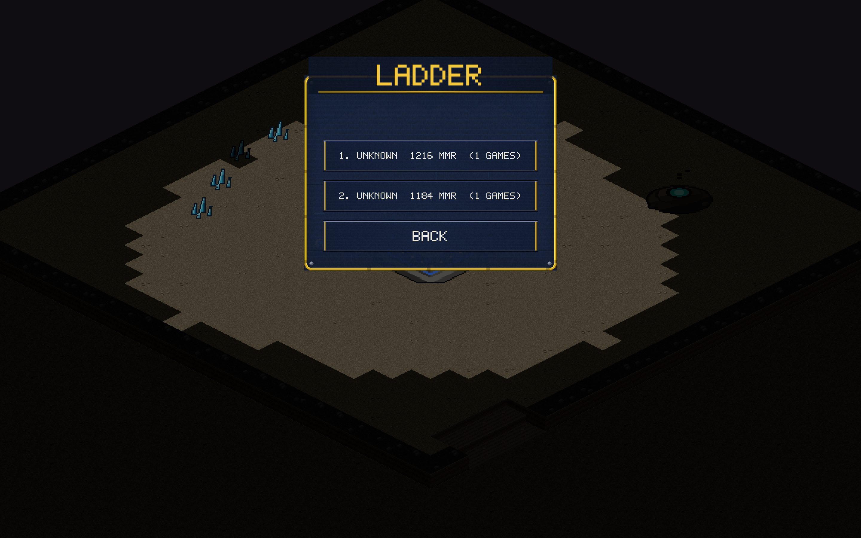 The in-game ladder