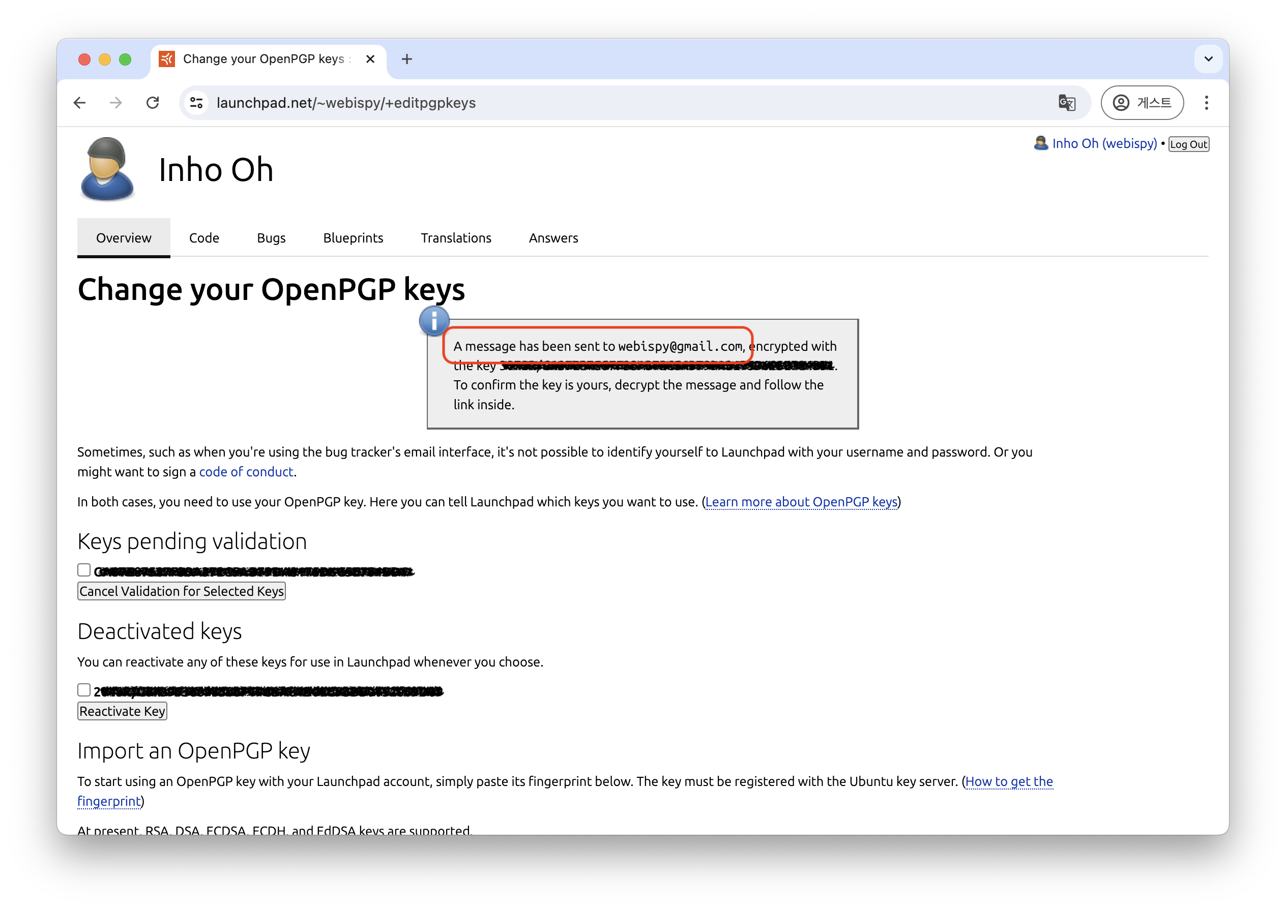 PGP Imported