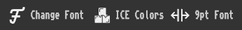 font-menu