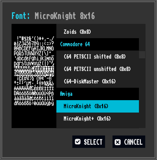 font-select