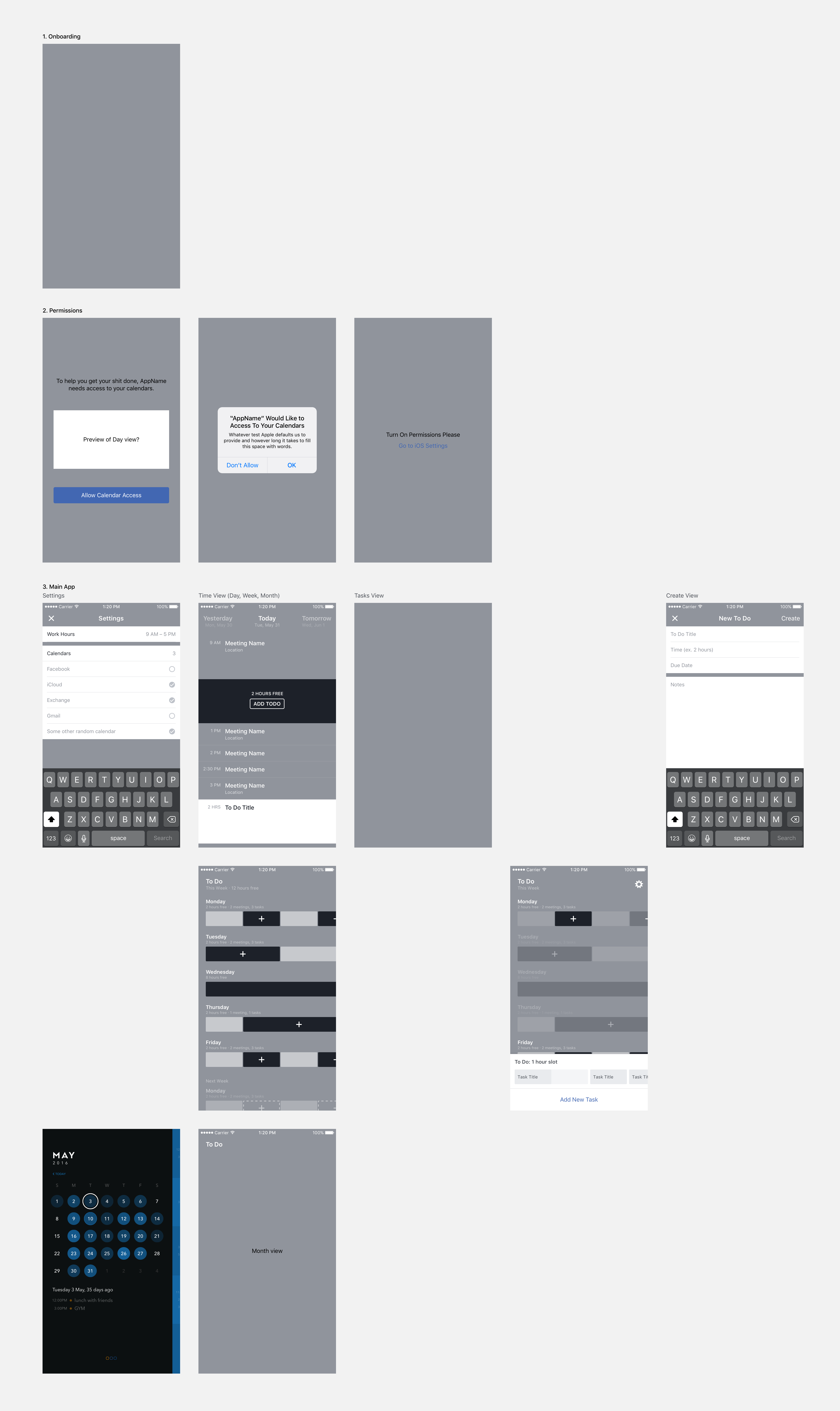 wireframes v2b