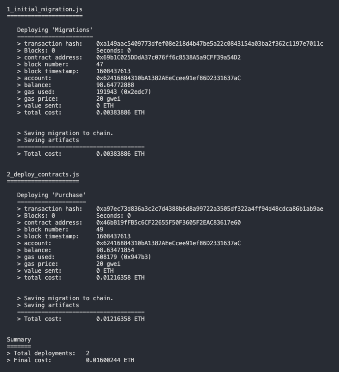 Truffle Migrate