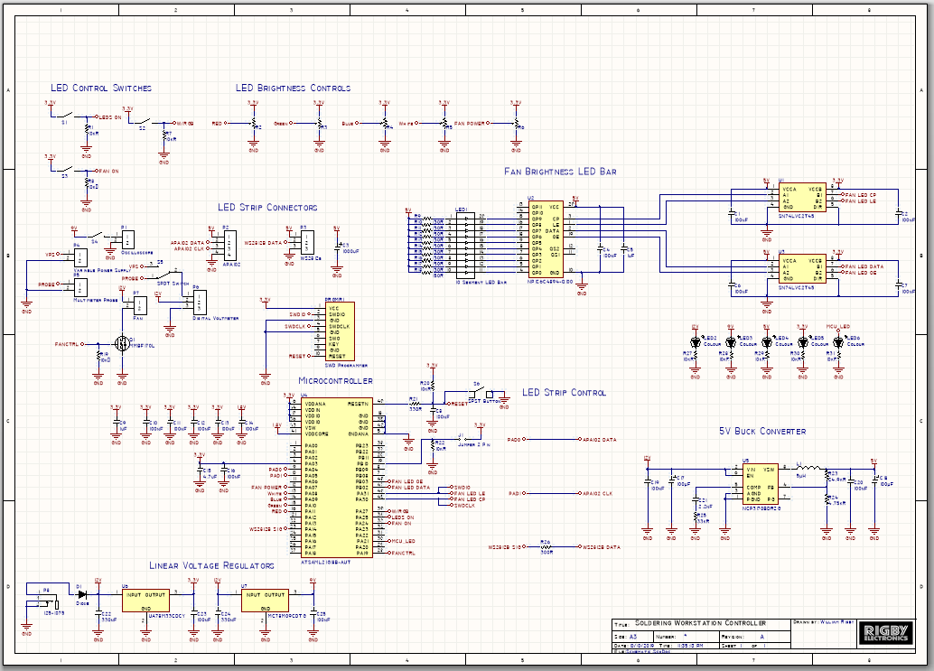 GitHub - will-rigby/Workstation-Controls: Circuit schematic and ...