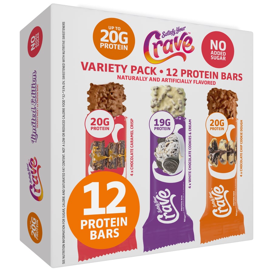 Crave Variety Pack — 12 bars box