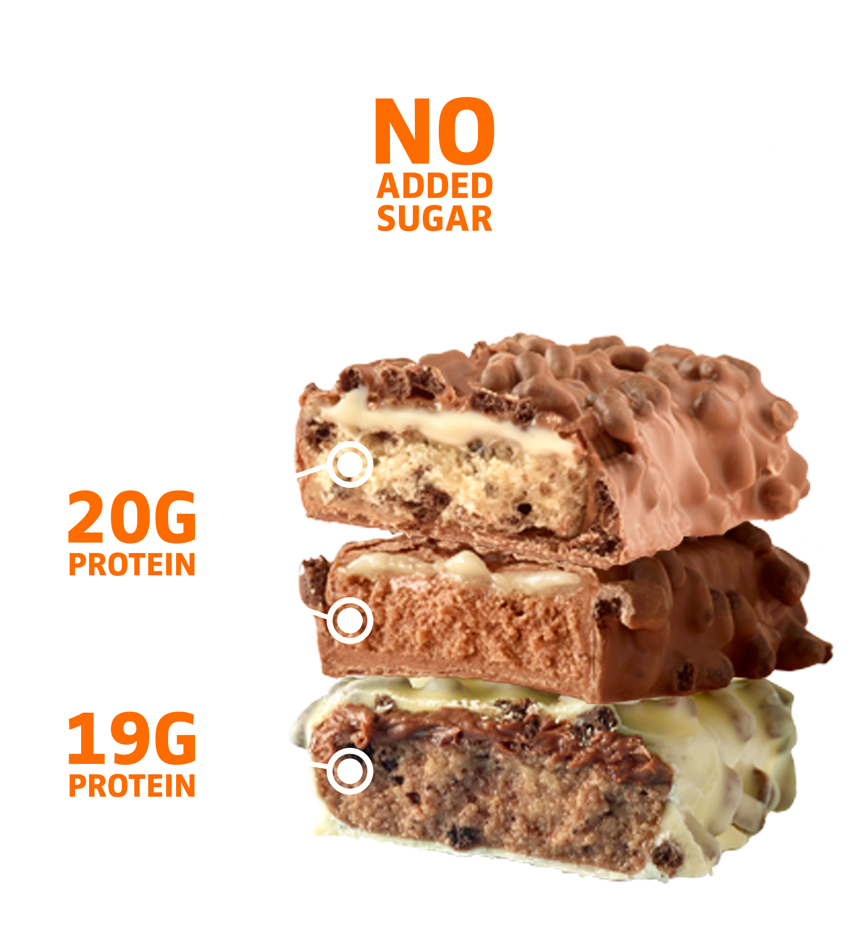 Crave bars with macros