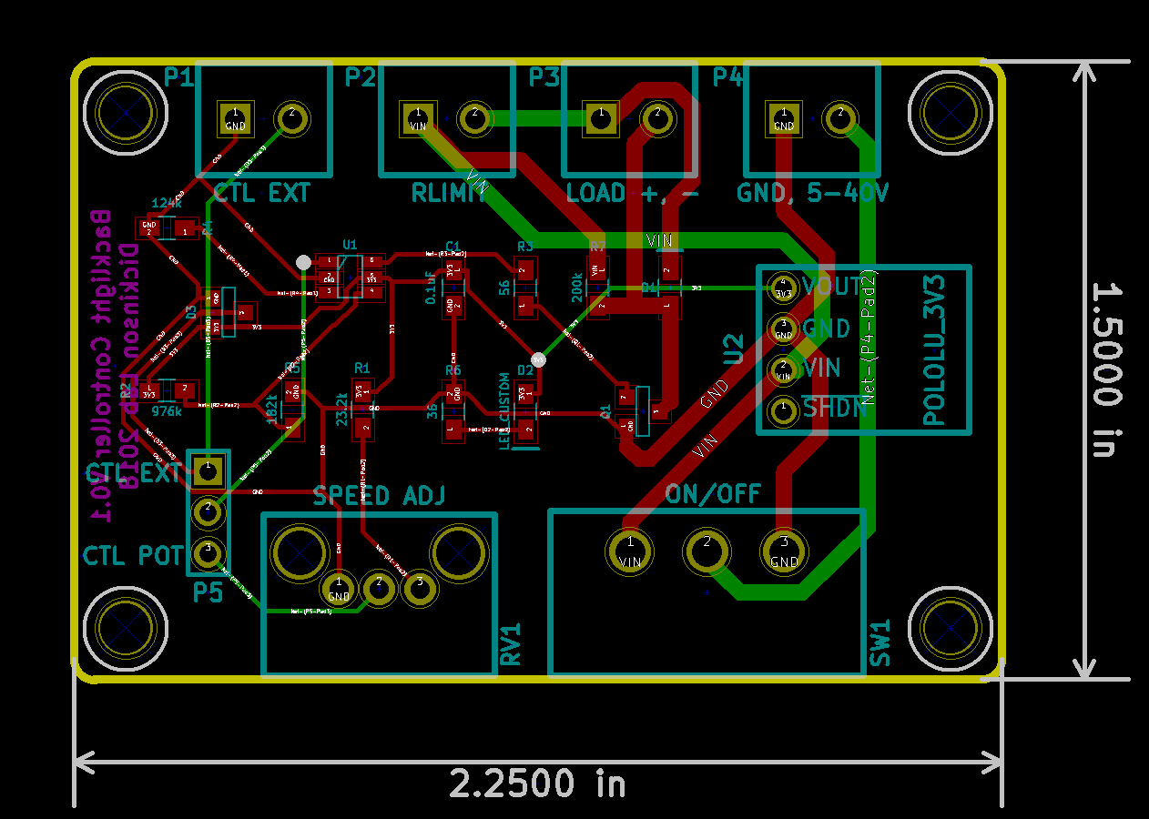 Led backlight controller, from the project README