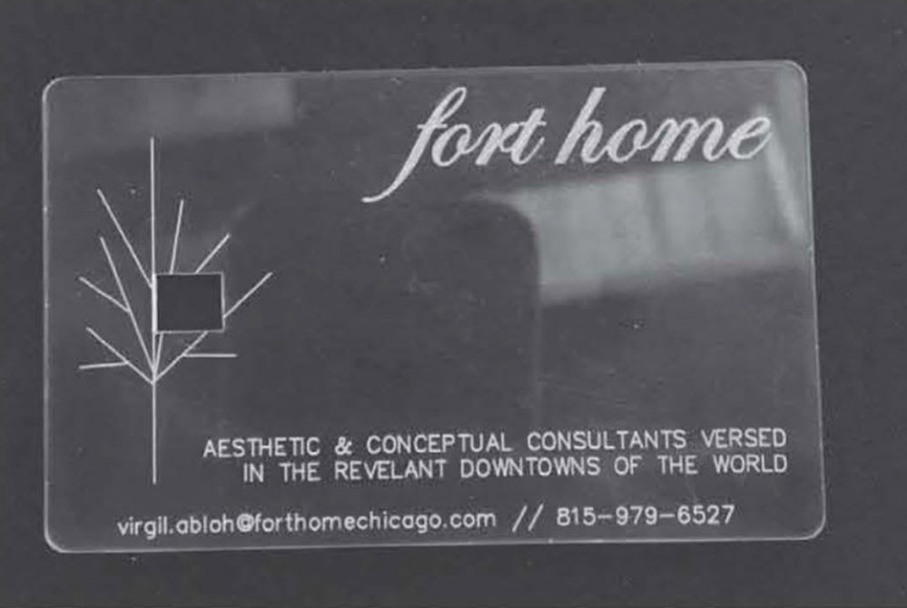 Fort Home Chicago business card