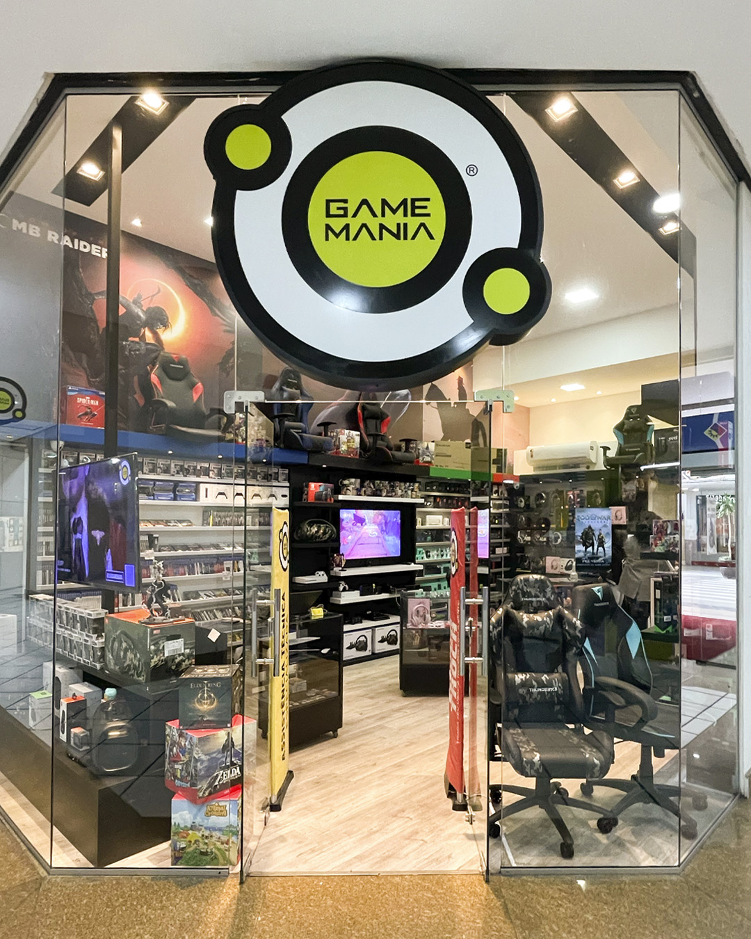 Fachada Game Mania