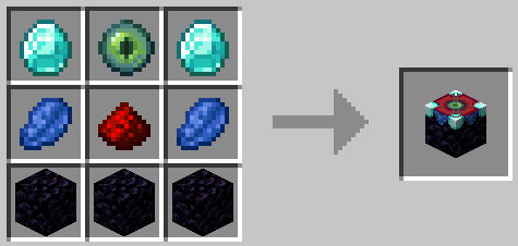 Wand Enchanting Table crafting recipe