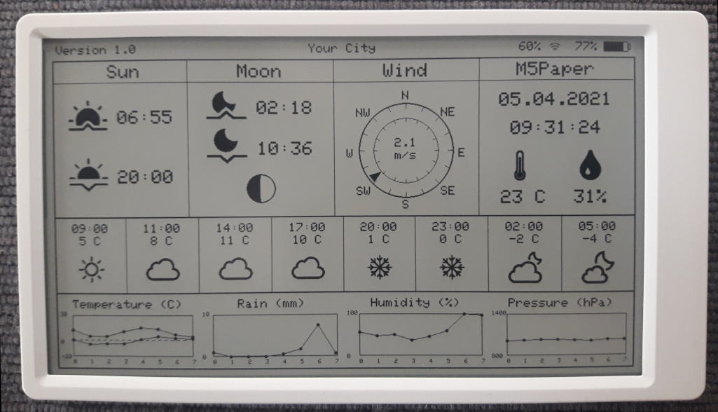M5PaperWeather