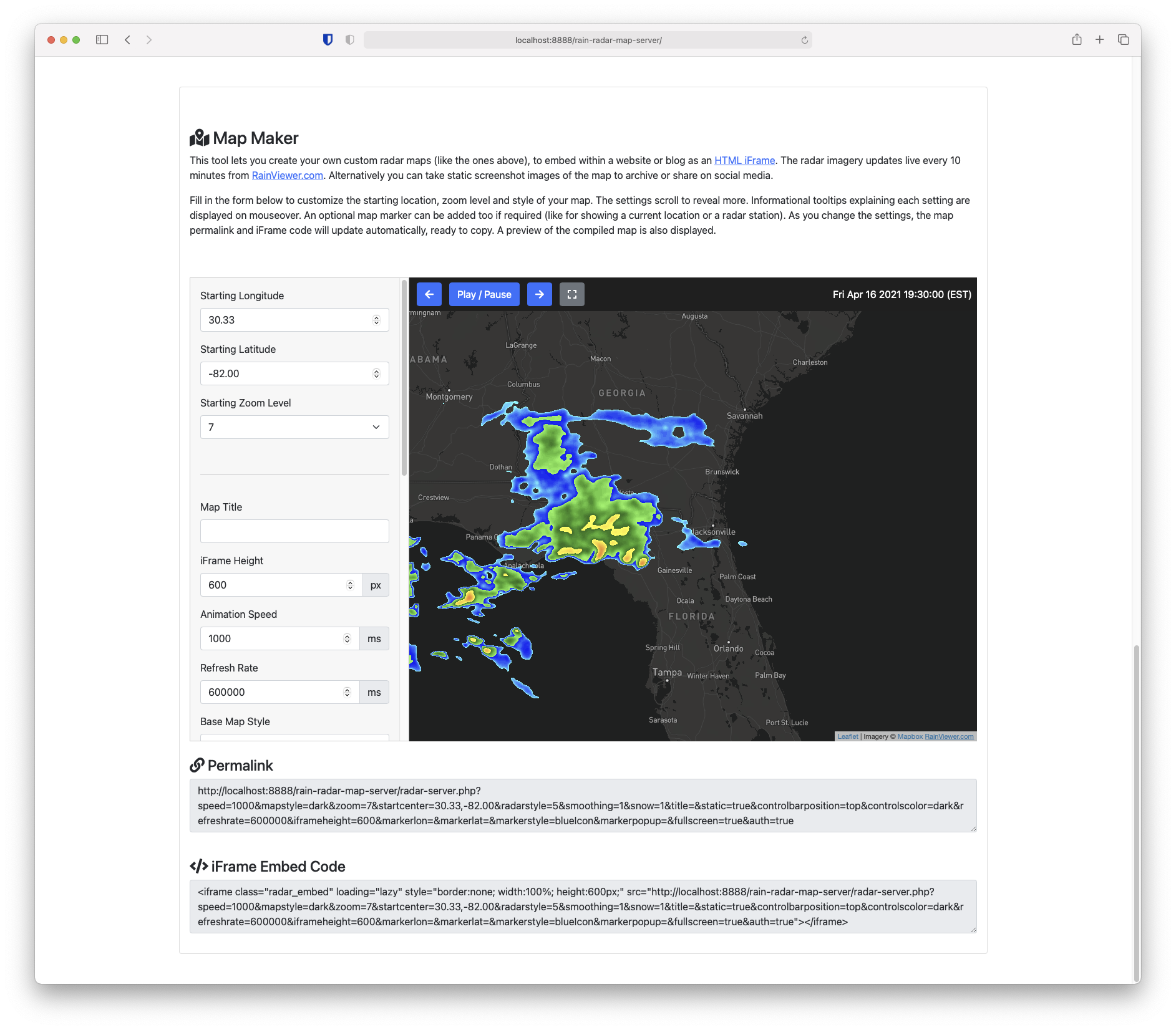 radar-map-viewer