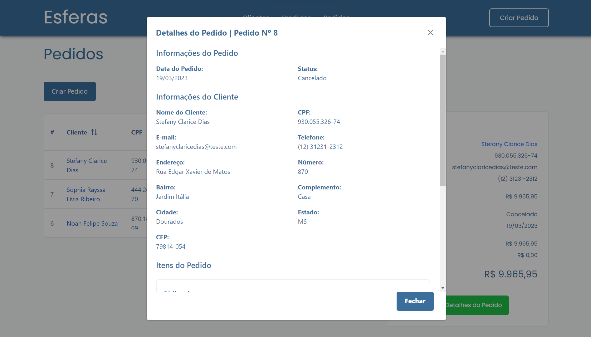 GitHub - wilsoncastrodev/teste-esferas-software · GitHub