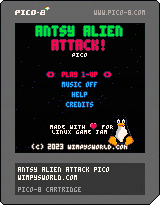 Antsy Alien Attack Pico