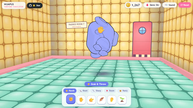Grab and throw