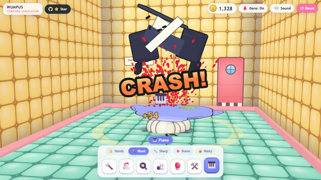 Piano crash