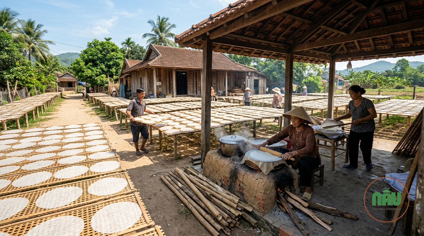 Làng bánh tráng