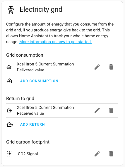 Eletricity Grid Config