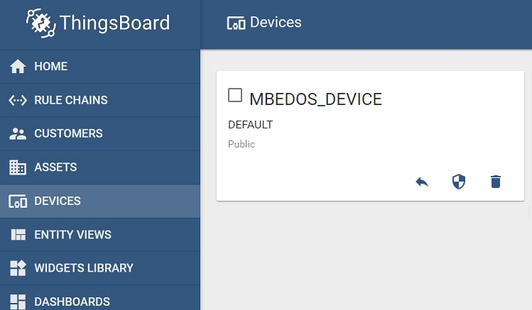 Device setup