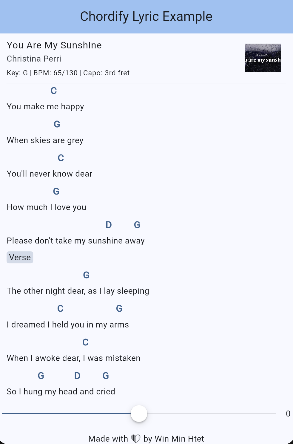 chordify_lyrics