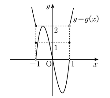 최종 g(x) 그래프