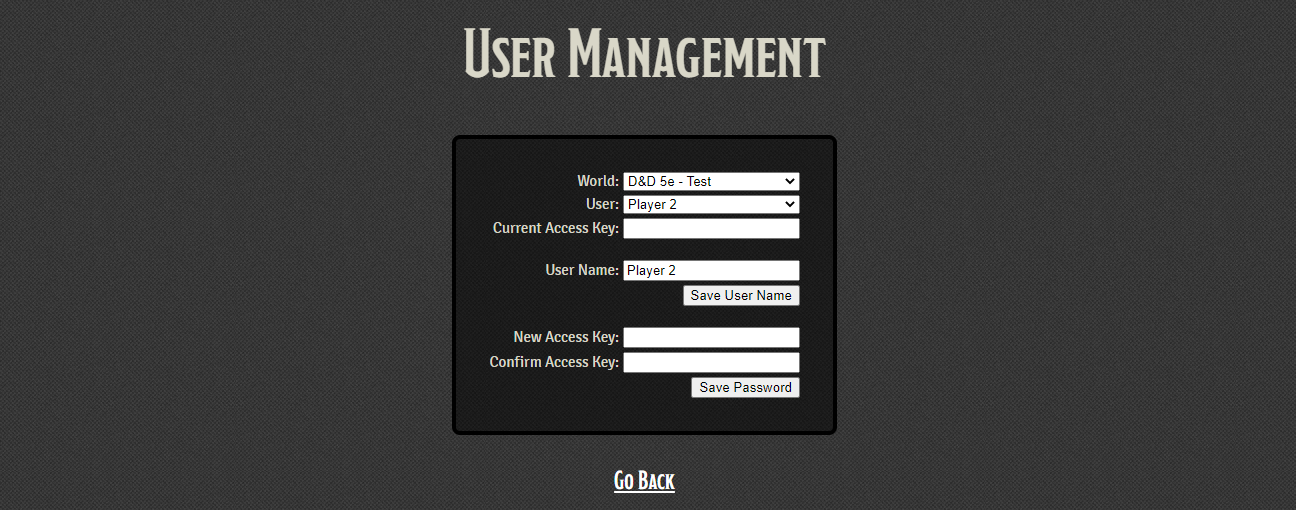 User Management