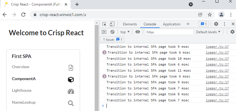Performance Logging
