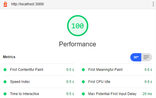 Local benchmark